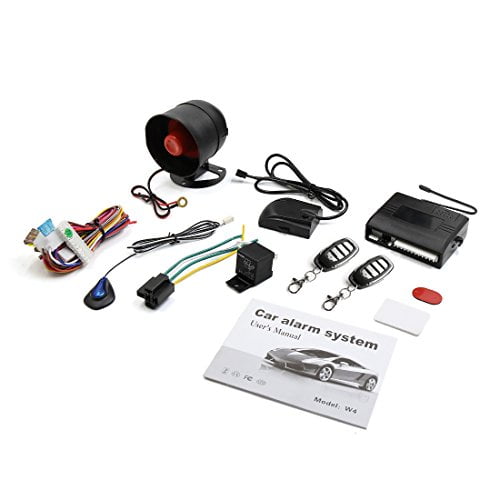 X AUTOHAUX Car Keyless Entry Security Alarm System