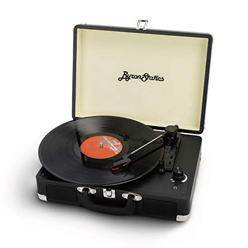 Byron Statics Turntable Vintage Record Player