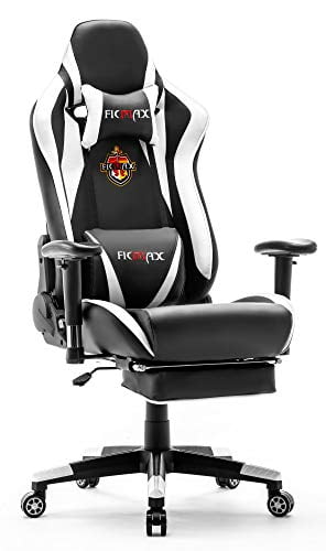 Ficmax Massage Gaming Chair Racing Style Office Chair