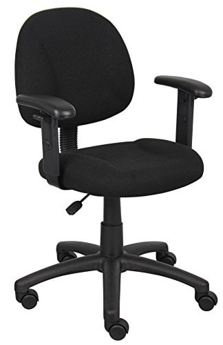 Boss Office Products Perfect Posture Delux Fabric Task Chair