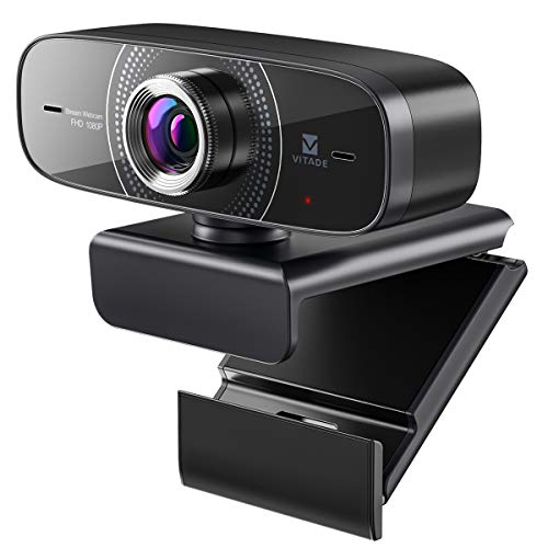Vitade Webcam 1080p With Microphone HD Web Cam