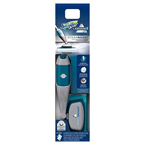 Swiffer SteamBoost Steam Mop and Bissell PowerFresh Steam Mop