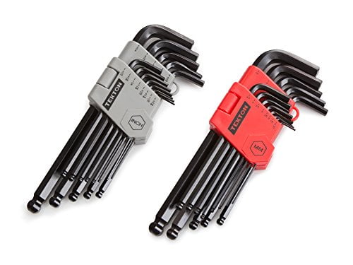 Tekton 25282 26-piece Long Arm Ball Hex Key Wrench Set