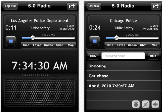 5-0 Radio Police Scanner App Sounds Too Good To Be Real, Let's You Monitor Police Communication