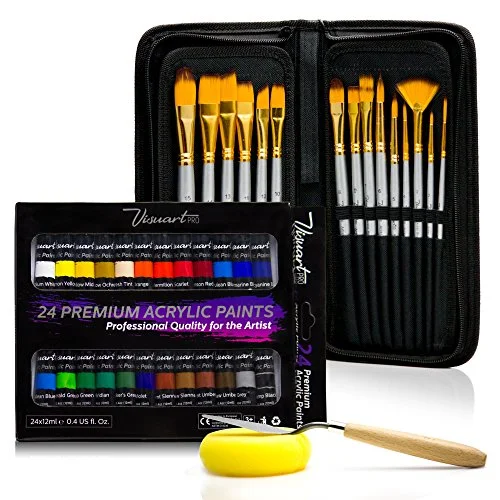 Acrylic Paint Premium Artist Brushes