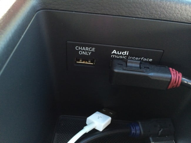 Audi A3 USB Charging Port