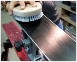 How to Wax Skis Nylon Brush Bases