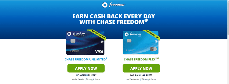 Chase Freedom Unlimited Credit Card