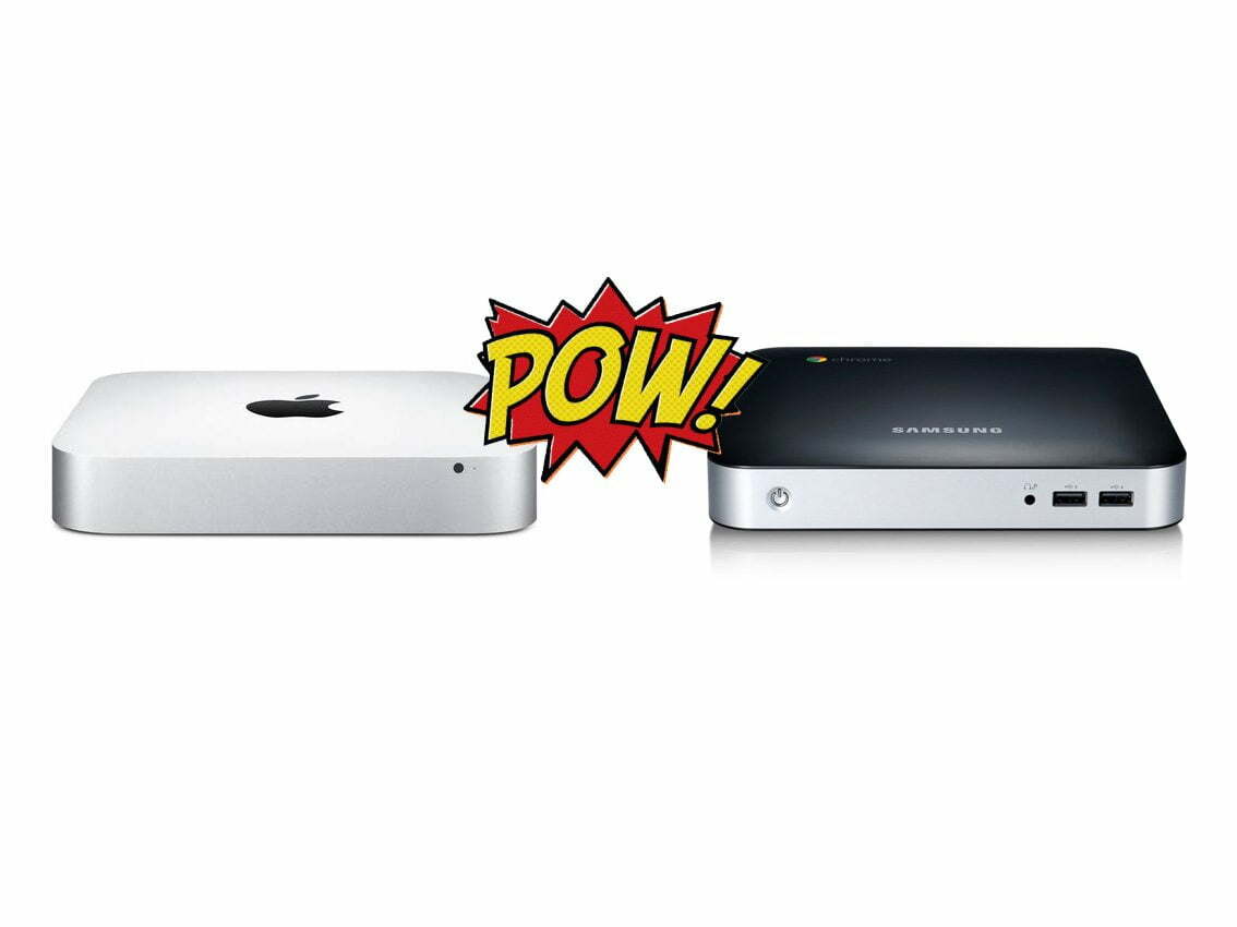 Apple Mac Mini Vs. Samsung Chromebox (comparison)