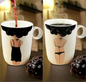 Naked Lady Ceramic Mug Only Appears with Hot Water