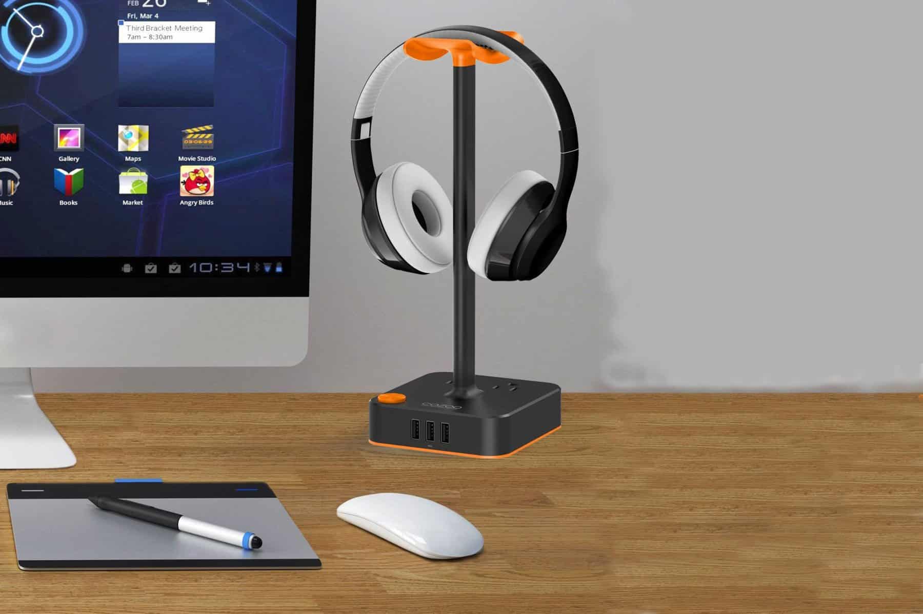 Cozoo Headphone Stand With USB Charger Review