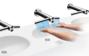 Dyson's Airblade Tap Washes and Dries Hands From the Same Faucet (video)