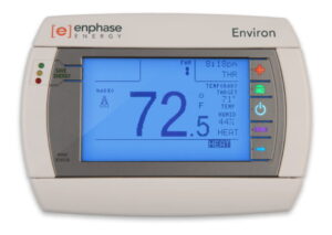 Enphase Energy's Environ Smart Thermostat Monitors Your Solar Energy