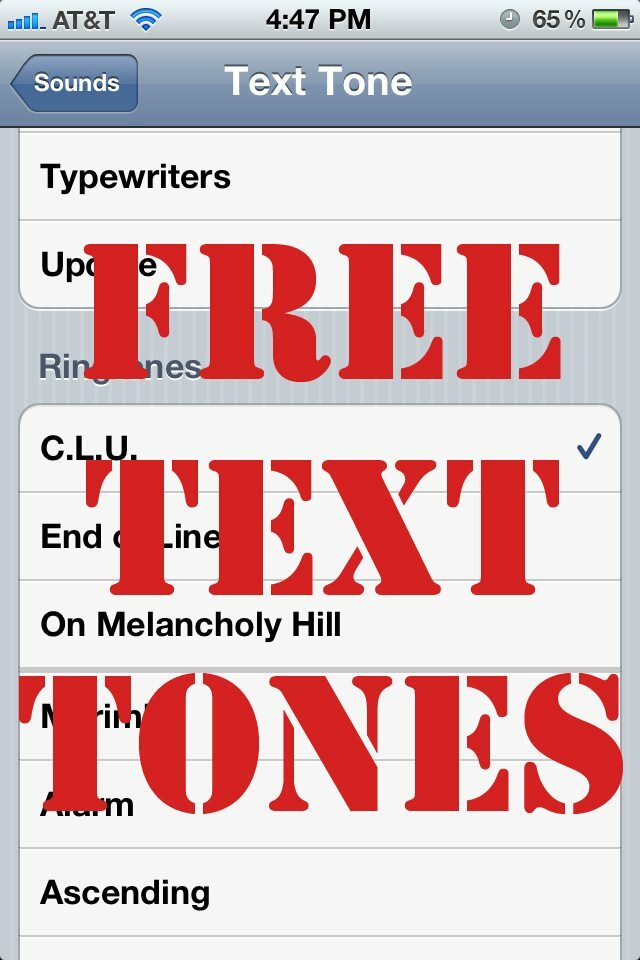 How to Make Free Text Tones for the iPhone