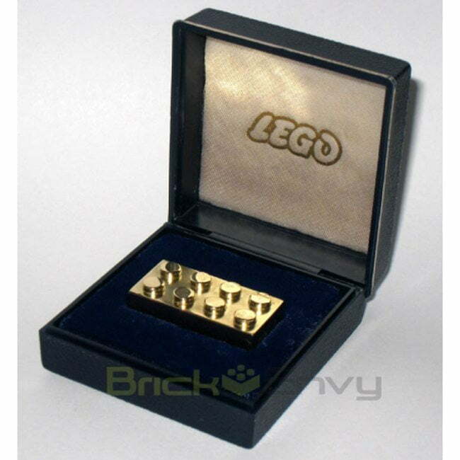 World's Most Expensive Solid Gold LEGO Brick