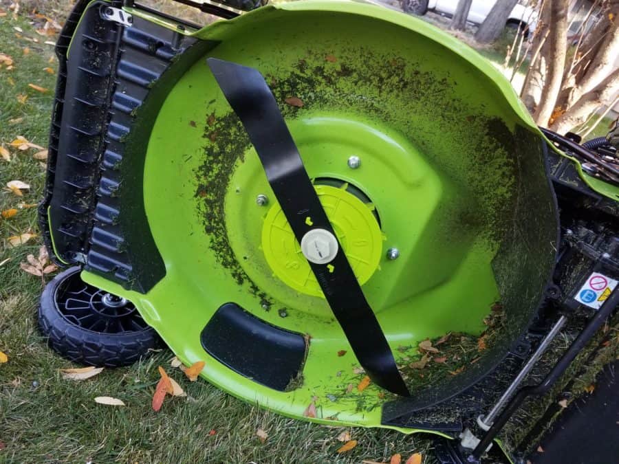 Greenworks Pro 60V Electric Lawn Mower Review 22 Greenworks Blades