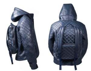 H=Jacket With Attached BackPack
