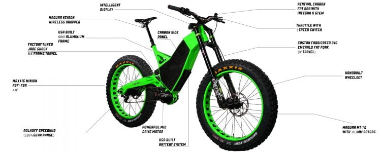 HPC Revolution AT Off-road Electric Bike