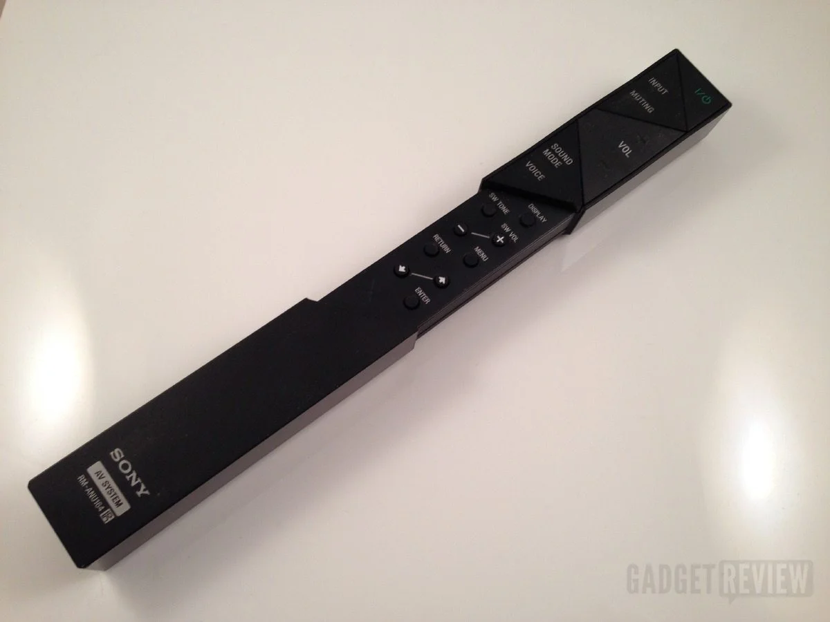 HTST7 HD Sound Bar remote open