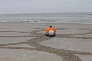 Beachbot Project Makes Patterns into Enormous Beach Art