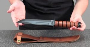 Ka Bar Full Size US Marine Corps Fighting Knife Review