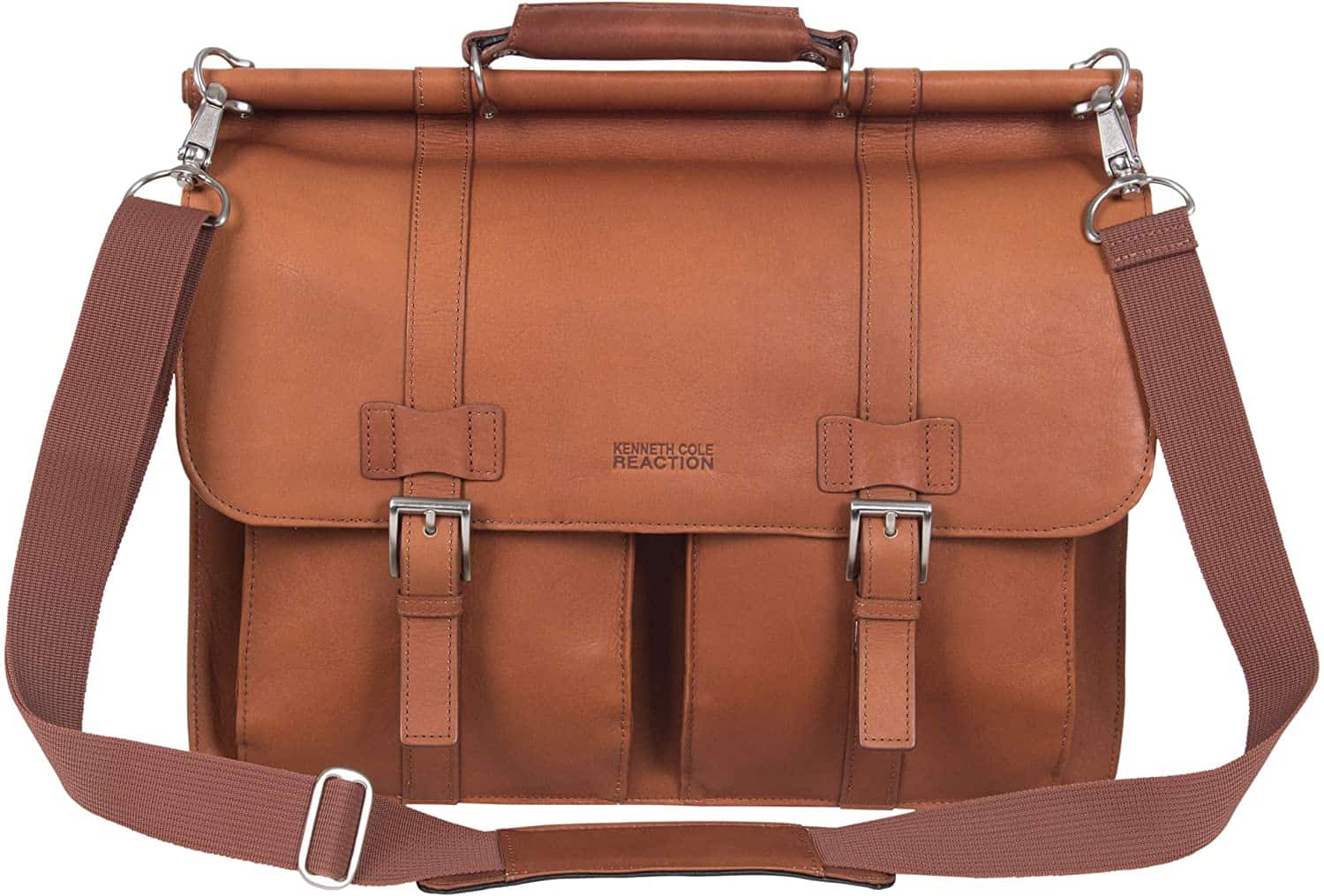 Kenneth Cole Reaction Colombian Leather Laptop Bag Review