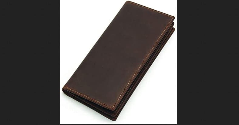 LUUFAN Men’s Genuine Leather Long Wallet Chain Wallet Review