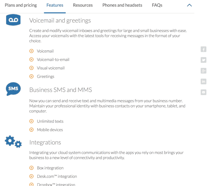 Landline vs VoIP Features