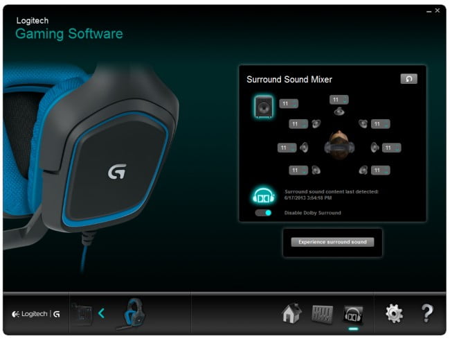 Logitech G430