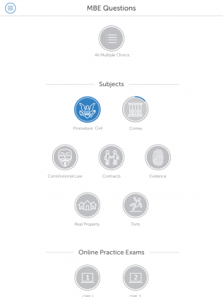 MBE Questions - BarMax Logo