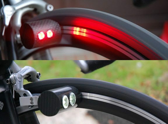 100% Magnetic Bike Light Requires no Batteries or Magnets (video)
