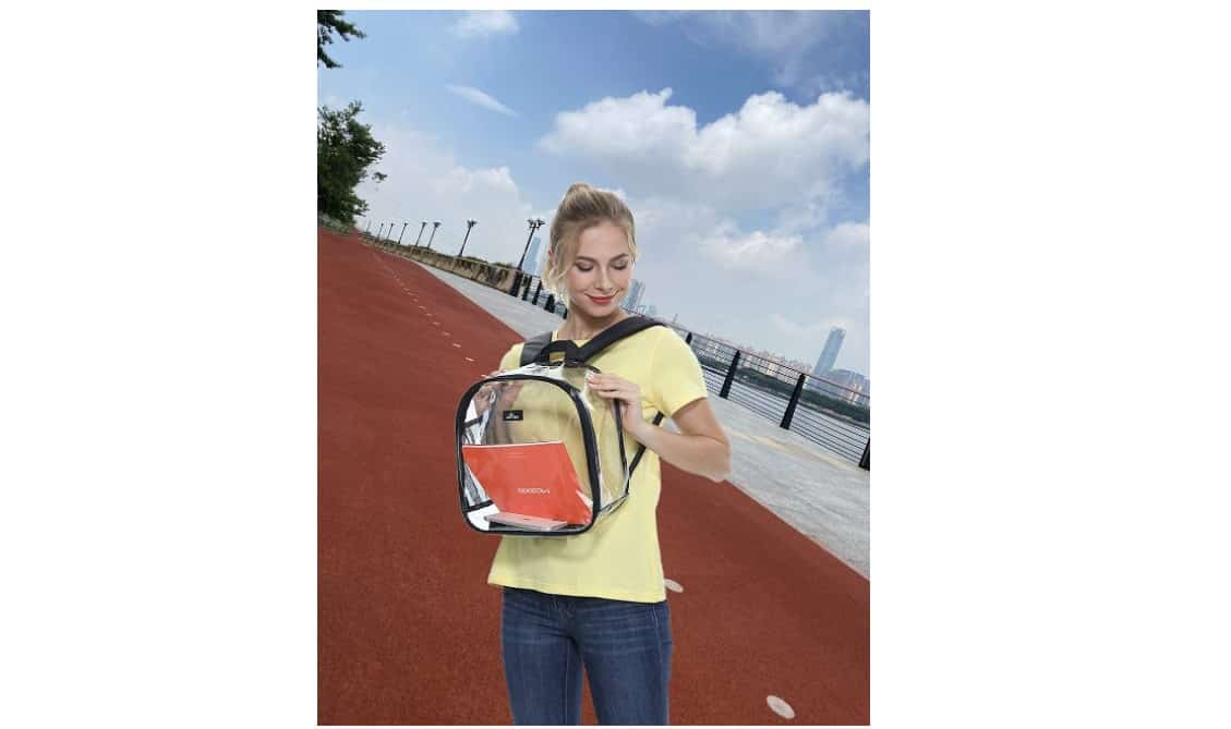Backpack Bookbags Durable Backpacks Transparent Review