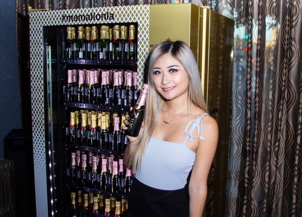 Moët Mini Champagne Vending Machines Arrive In Los Angeles 1 Moët Mini Champagne Vending Machines Arrive In Los Angeles