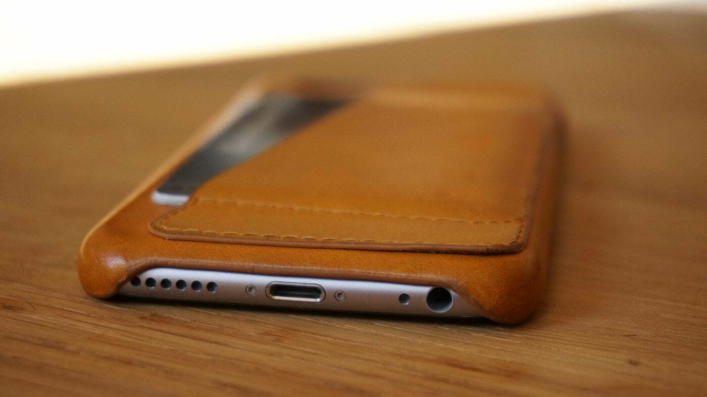 Mujjo Leather Wallet iPhone 6 Case Review