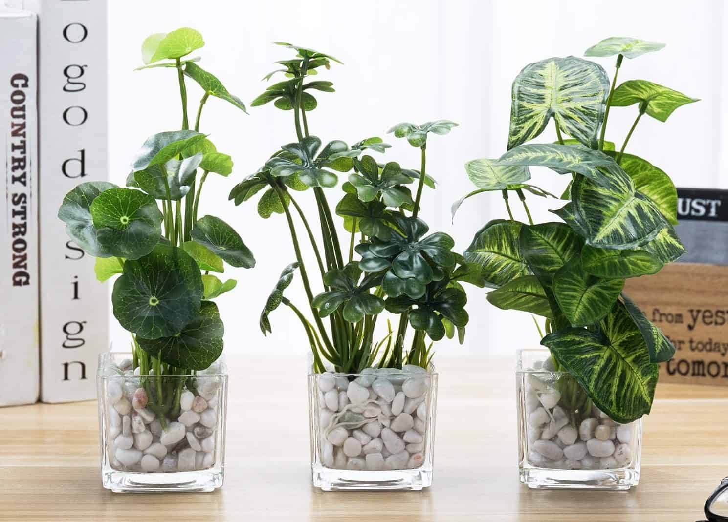 MyGift Artificial Plants Tabletop Greenery Review