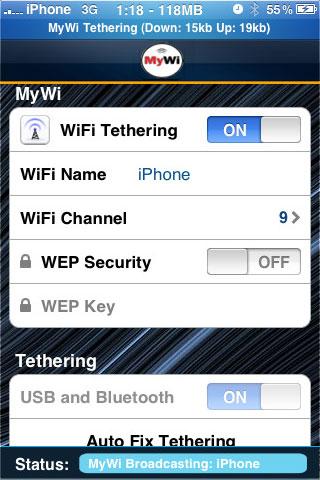 How to Turn your iPhone into a WiFi Hotspot (how to)