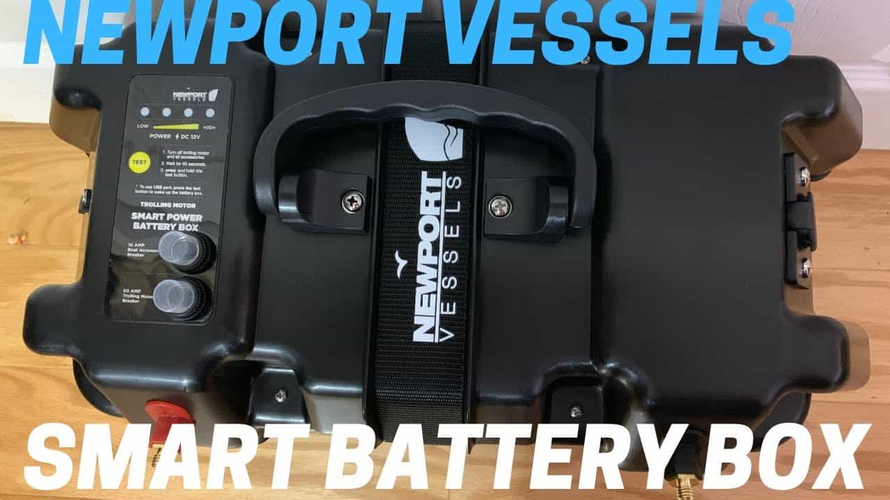 Newport Vessels Trolling Motor Smart Battery Box Power Center with USB and DC Ports Review