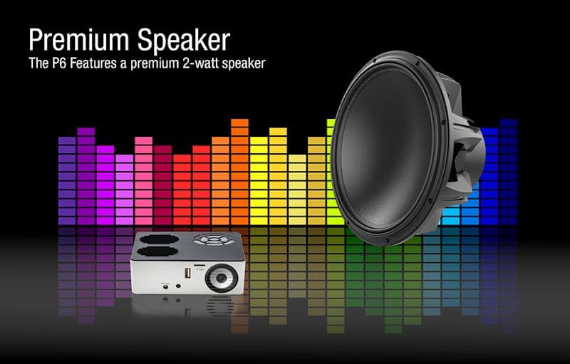 P6 600 Lumen Pico Projector 10 P6 600 Lumen Pico Projector