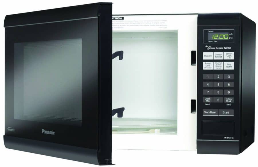 Panasonic NN-SN651B Microwave Review Roundup 30 Panasonic NN-SN651B Open