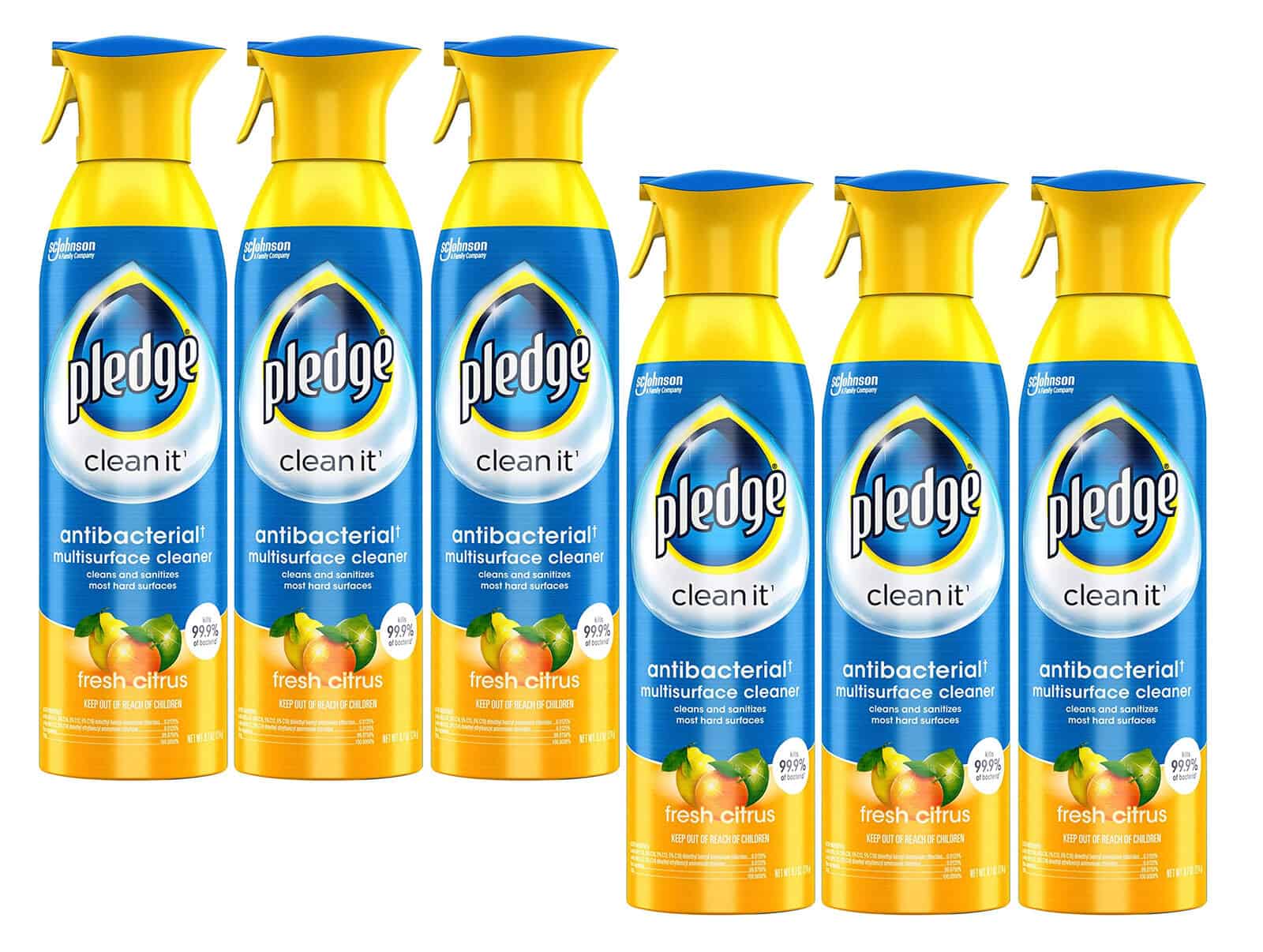 Pledge Antibacterial Surface Cleaner Review