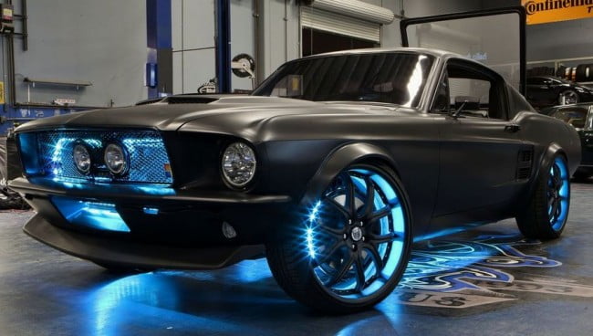 Microsoft's Ford Mustang, Project Detroit, is a Man Cave of Technology on Wheels