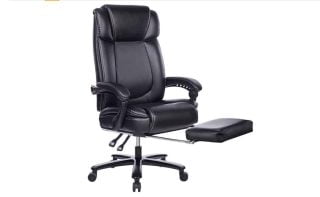 REFICCER Big and Tall Bonded Leather Office Chair Review