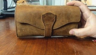 Saddleback Leather Long Trifold Wallet Review