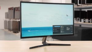 Samsung LC27F398FWNXZA C27F398 Curved Monitor Review