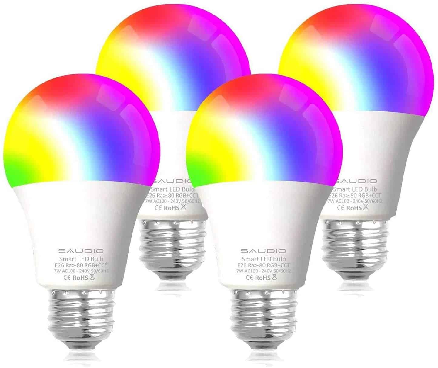 Saudio Smart Wi-Fi Bulb 4-Pack Review