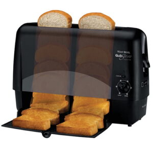 The Slide Through Toaster Should Insure No More Burnt Fingers