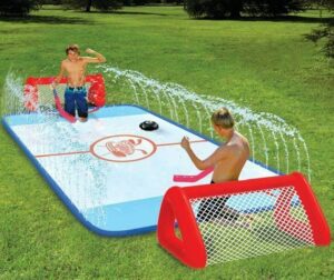 Water Hockey Rink Scores Big with us