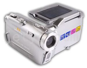 Solar Powered Camcorder