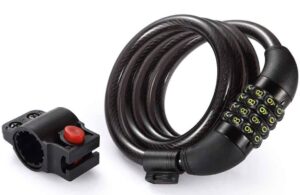 Titanker 4-feet Combination Bike Lock Cable Review