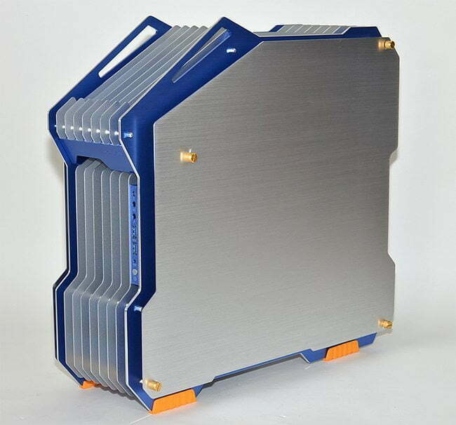 In Win H-Frame Aluminum Computer Case - Flux Capacitor Not Included